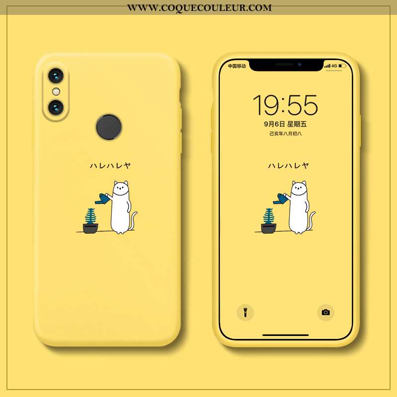 Coque Xiaomi Mi Mix 3 Fluide Doux Créatif Coque, Housse Xiaomi Mi Mix 3 Silicone Téléphone Portable 