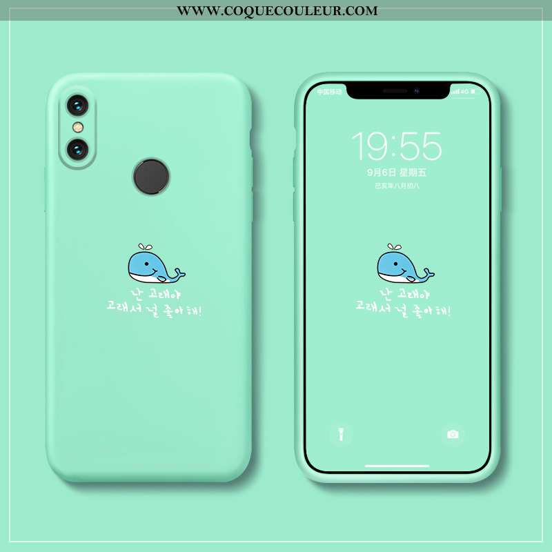 Coque Xiaomi Mi Mix 3 Fluide Doux Créatif Coque, Housse Xiaomi Mi Mix 3 Silicone Téléphone Portable 