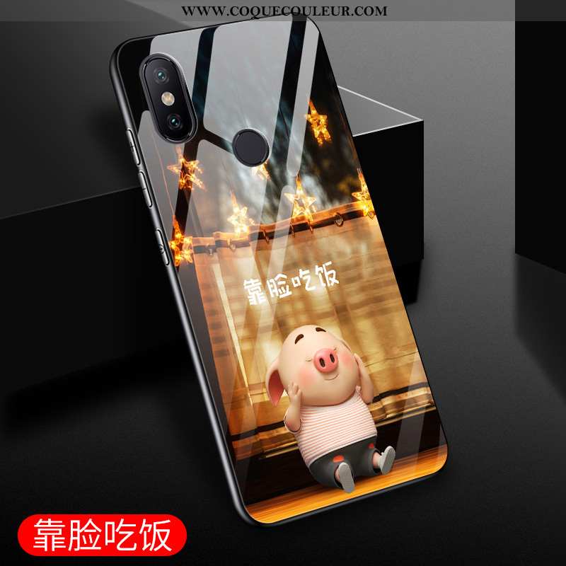 Étui Xiaomi Mi Mix 3 Silicone Petit Coque, Coque Xiaomi Mi Mix 3 Protection Noir