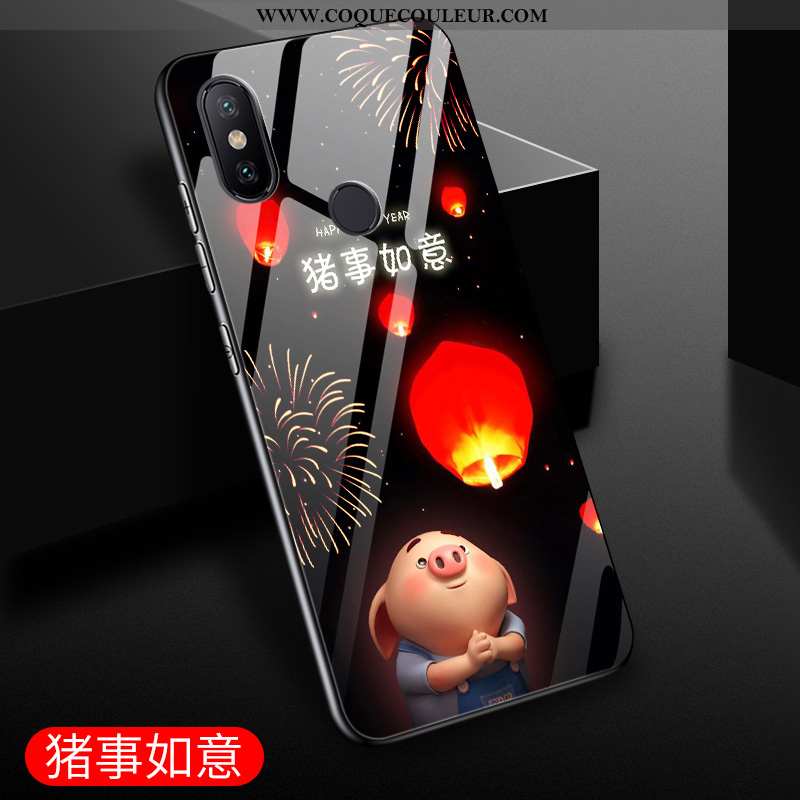 Étui Xiaomi Mi Mix 3 Silicone Petit Coque, Coque Xiaomi Mi Mix 3 Protection Noir