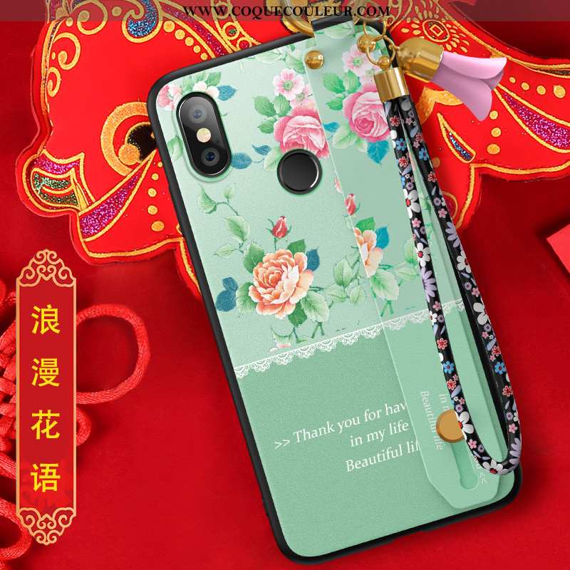 Housse Xiaomi Mi Mix 3 Créatif Personnalité Fluide Doux, Étui Xiaomi Mi Mix 3 Tendance Coque Rouge