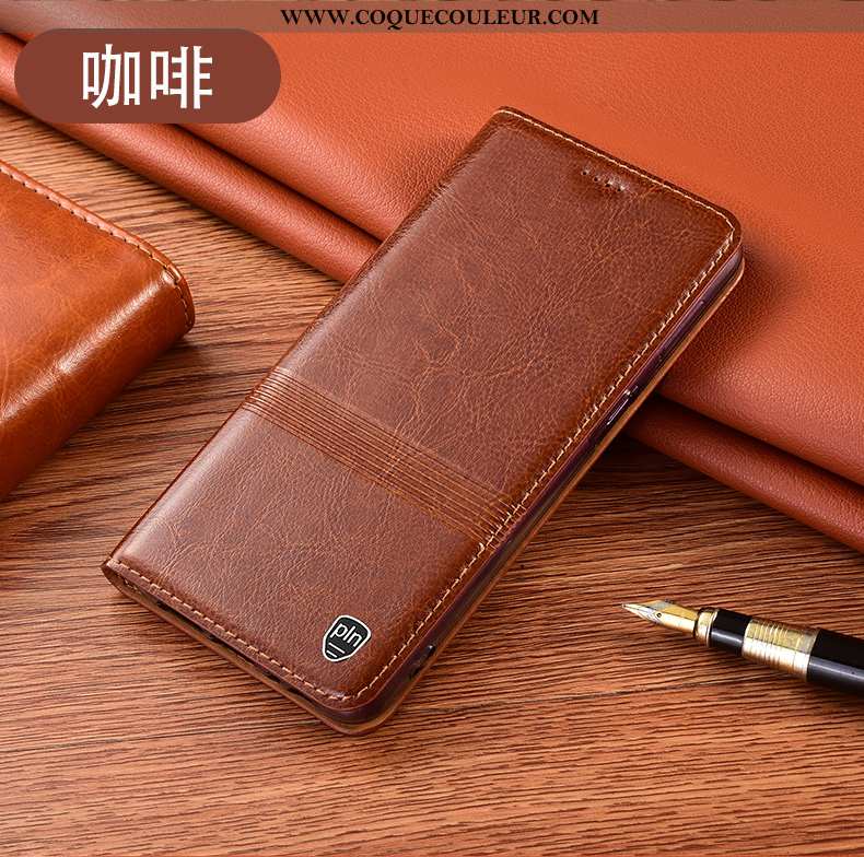 Étui Xiaomi Mi Note 10 Lite Protection Tout Compris Housse, Coque Xiaomi Mi Note 10 Lite Cuir Vérita