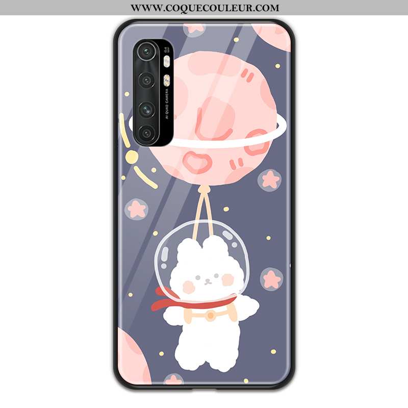 Housse Xiaomi Mi Note 10 Lite Dessin Animé Téléphone Portable Petit, Étui Xiaomi Mi Note 10 Lite Ver