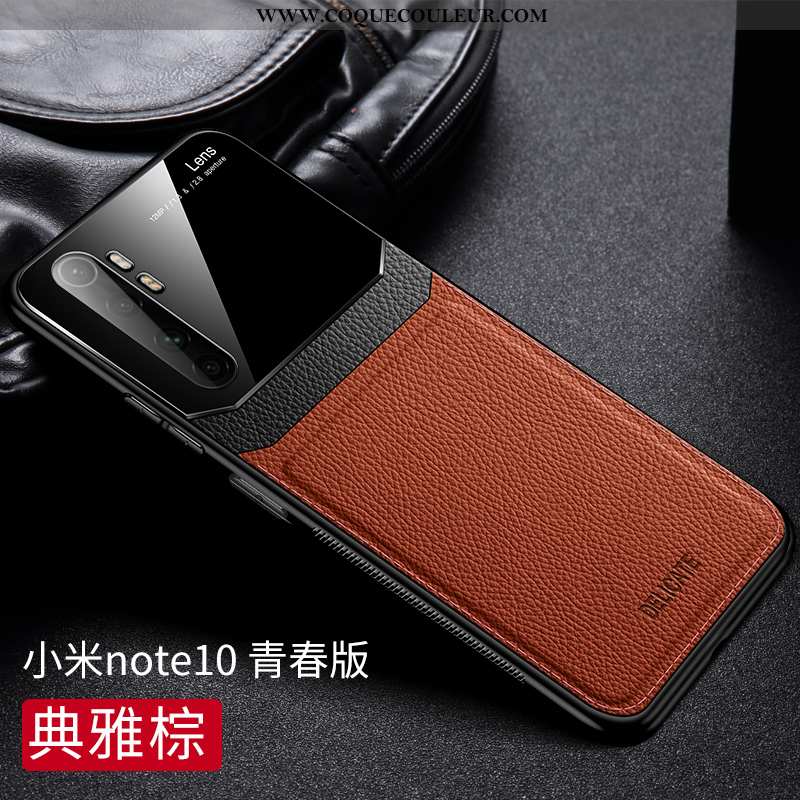 Étui Xiaomi Mi Note 10 Lite Personnalité Qualité Modèle Fleurie, Coque Xiaomi Mi Note 10 Lite Tendan