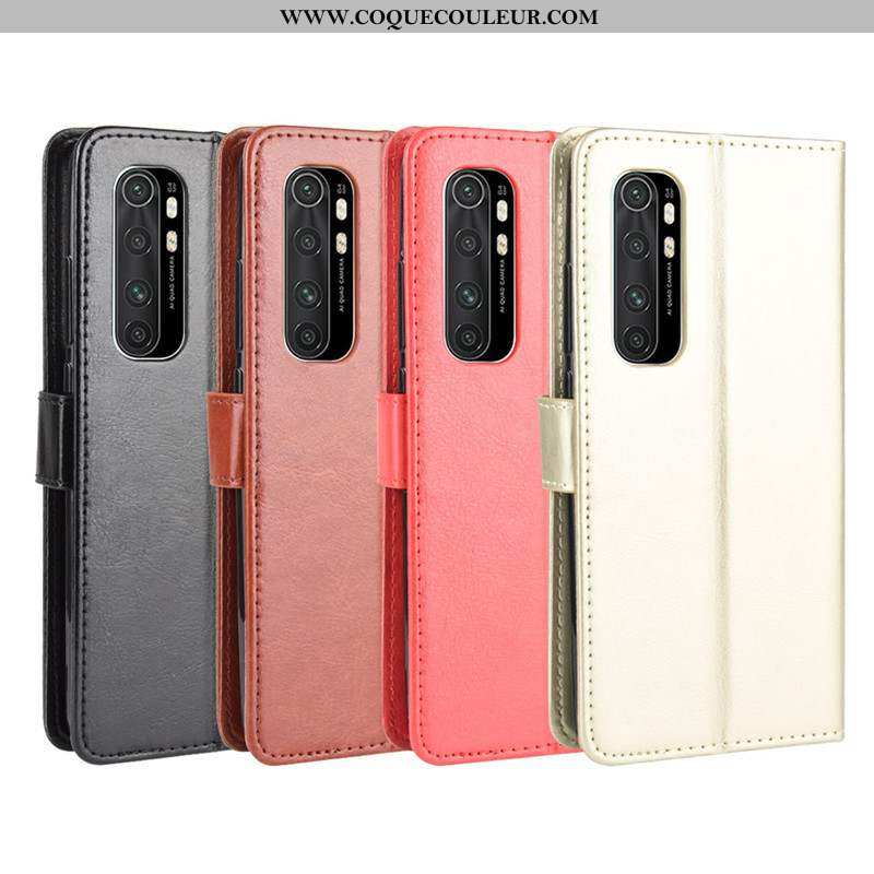 Étui Xiaomi Mi Note 10 Lite Ornements Suspendus Petit Couleur Unie, Coque Xiaomi Mi Note 10 Lite Cui