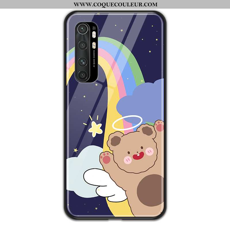 Coque Xiaomi Mi Note 10 Lite Dessin Animé Amoureux Téléphone Portable, Housse Xiaomi Mi Note 10 Lite