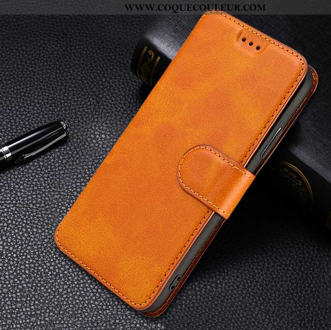 Housse Xiaomi Mi Note 10 Protection Petit Téléphone Portable, Étui Xiaomi Mi Note 10 Ultra Jaune