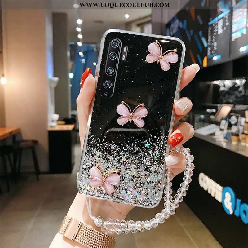 Coque Xiaomi Mi Note 10 Fluide Doux Transparent Étui, Housse Xiaomi Mi Note 10 Silicone Nouveau Vert