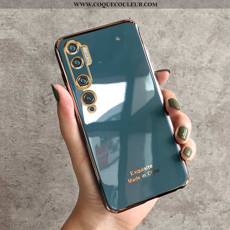 Housse Xiaomi Mi Note 10 Silicone Membrane Incassable, Étui Xiaomi Mi Note 10 Personnalité Fluide Do