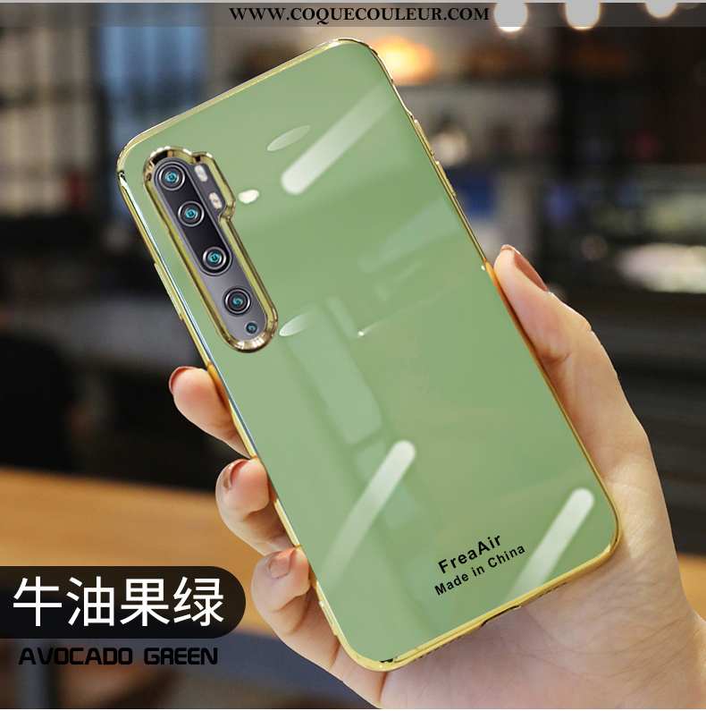 Étui Xiaomi Mi Note 10 Silicone Protection Petit, Coque Xiaomi Mi Note 10 Mode Téléphone Portable Ve