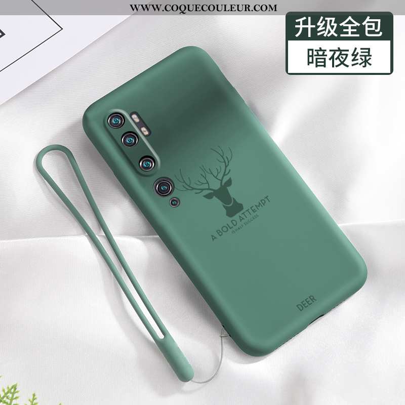 Coque Xiaomi Mi Note 10 Silicone Téléphone Portable Créatif, Housse Xiaomi Mi Note 10 Protection Pet