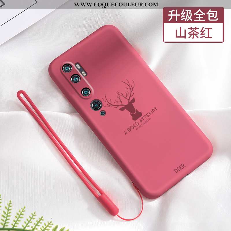 Coque Xiaomi Mi Note 10 Silicone Téléphone Portable Créatif, Housse Xiaomi Mi Note 10 Protection Pet