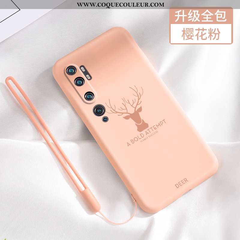 Coque Xiaomi Mi Note 10 Silicone Téléphone Portable Créatif, Housse Xiaomi Mi Note 10 Protection Pet