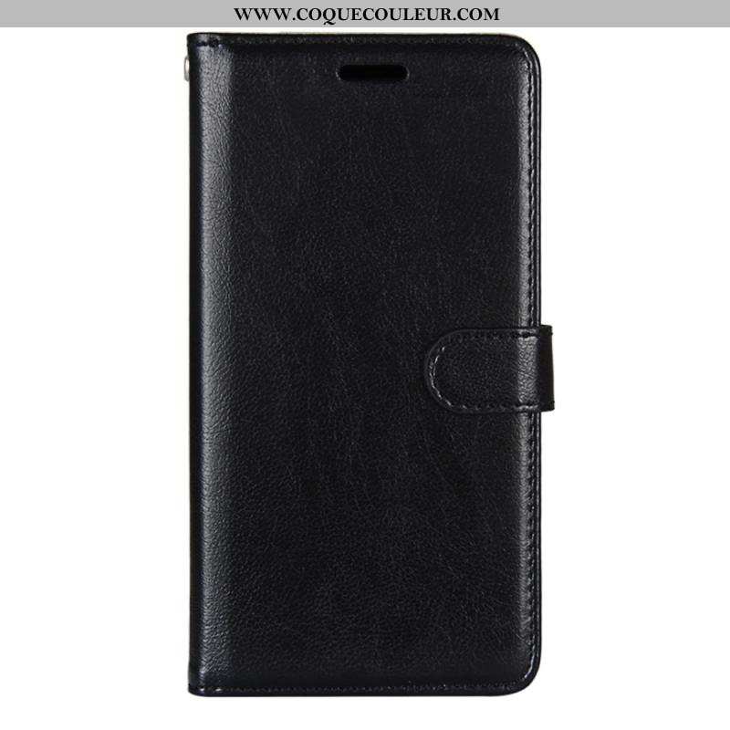 Étui Xiaomi Mi Note 10 Cuir Clamshell Tout Compris, Coque Xiaomi Mi Note 10 Incassable Verte