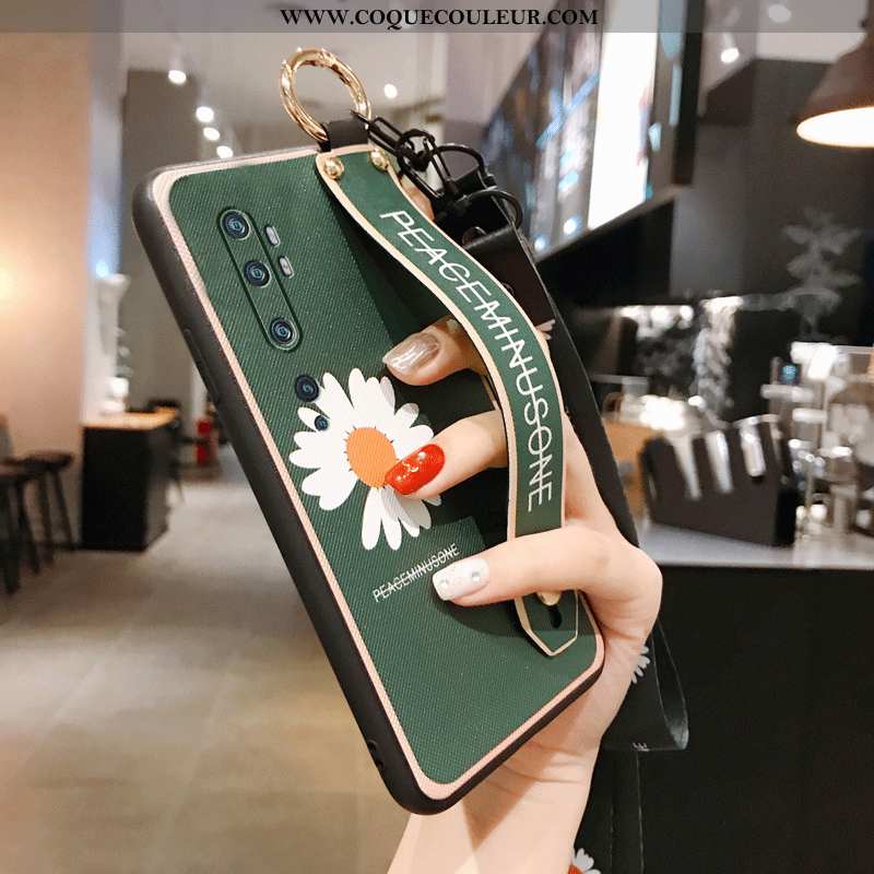 Coque Xiaomi Mi Note 10 Silicone Tout Compris, Housse Xiaomi Mi Note 10 Protection Fluide Doux Verte