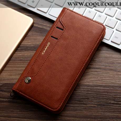 Étui Xiaomi Mi Note 10 Protection Coque Incassable, Xiaomi Mi Note 10 Cuir Gris