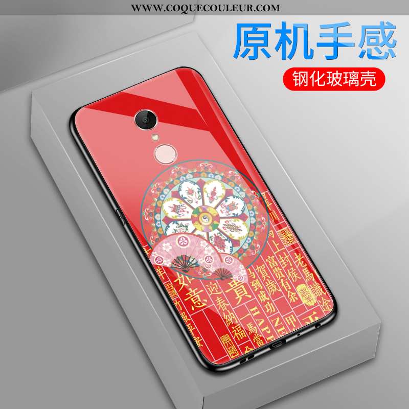 Coque Xiaomi Redmi 5 Créatif Vert Téléphone Portable, Housse Xiaomi Redmi 5 Vintage Style Chinois Ve