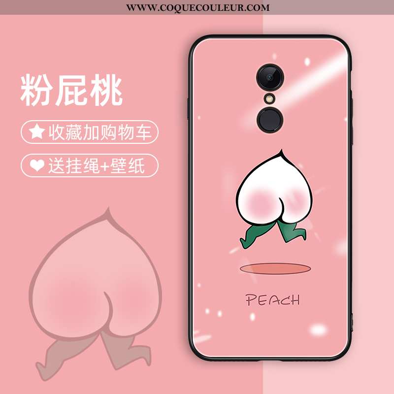 Coque Xiaomi Redmi 5 En Silicone Tendance Fruit, Housse Xiaomi Redmi 5 Protection Incassable Rose