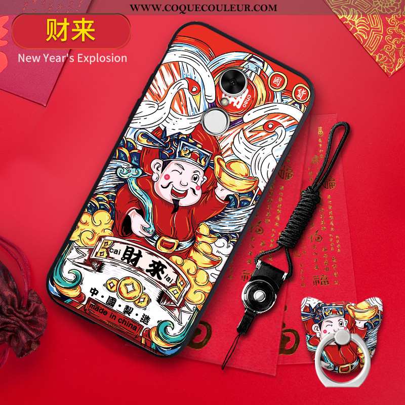 Coque Xiaomi Redmi 5 Silicone Net Rouge Créatif, Housse Xiaomi Redmi 5 Protection Tout Compris