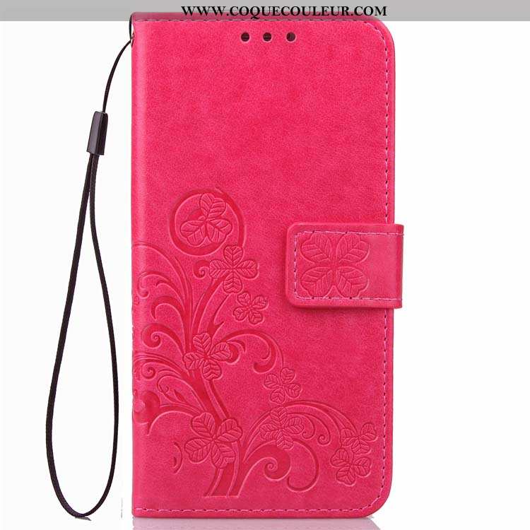 Étui Xiaomi Redmi 5 Protection Coque Incassable, Xiaomi Redmi 5 Cuir Housse Rose