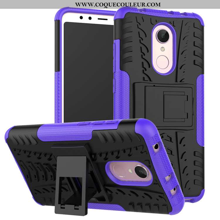 Étui Xiaomi Redmi 5 Fluide Doux Tendance, Coque Xiaomi Redmi 5 Protection Violet