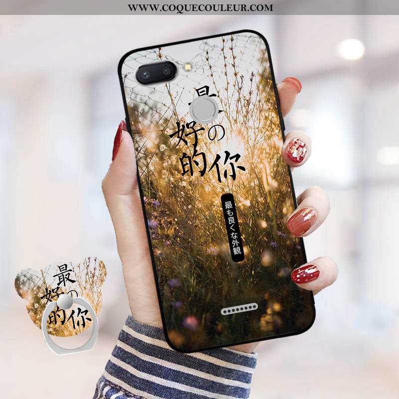 Étui Xiaomi Redmi 6 Protection Incassable Violet, Coque Xiaomi Redmi 6 Téléphone Portable Violet