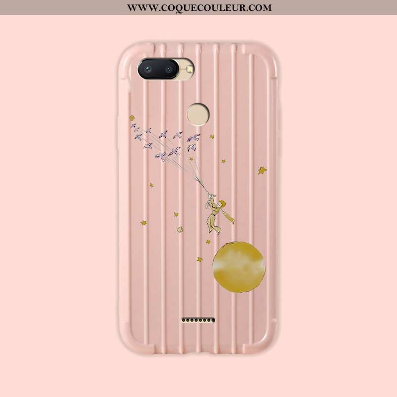 Coque Xiaomi Redmi 6 Fluide Doux Téléphone Portable Coque, Housse Xiaomi Redmi 6 Mode Légère Blanche