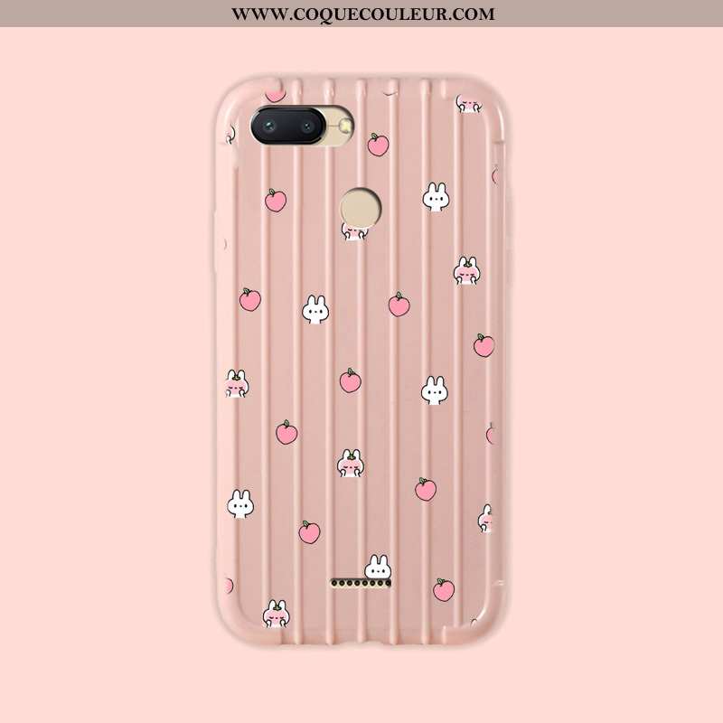 Coque Xiaomi Redmi 6 Fluide Doux Téléphone Portable Coque, Housse Xiaomi Redmi 6 Mode Légère Blanche