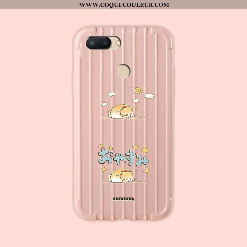 Coque Xiaomi Redmi 6 Fluide Doux Téléphone Portable Coque, Housse Xiaomi Redmi 6 Mode Légère Blanche