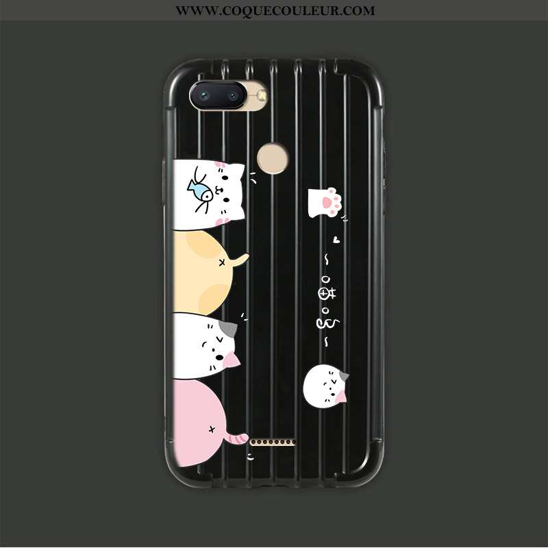 Coque Xiaomi Redmi 6 Fluide Doux Téléphone Portable Coque, Housse Xiaomi Redmi 6 Mode Légère Blanche