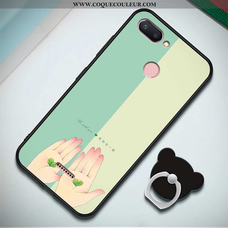 Étui Xiaomi Redmi 6 Silicone Tout Compris Rouge, Coque Xiaomi Redmi 6 Protection Bleu