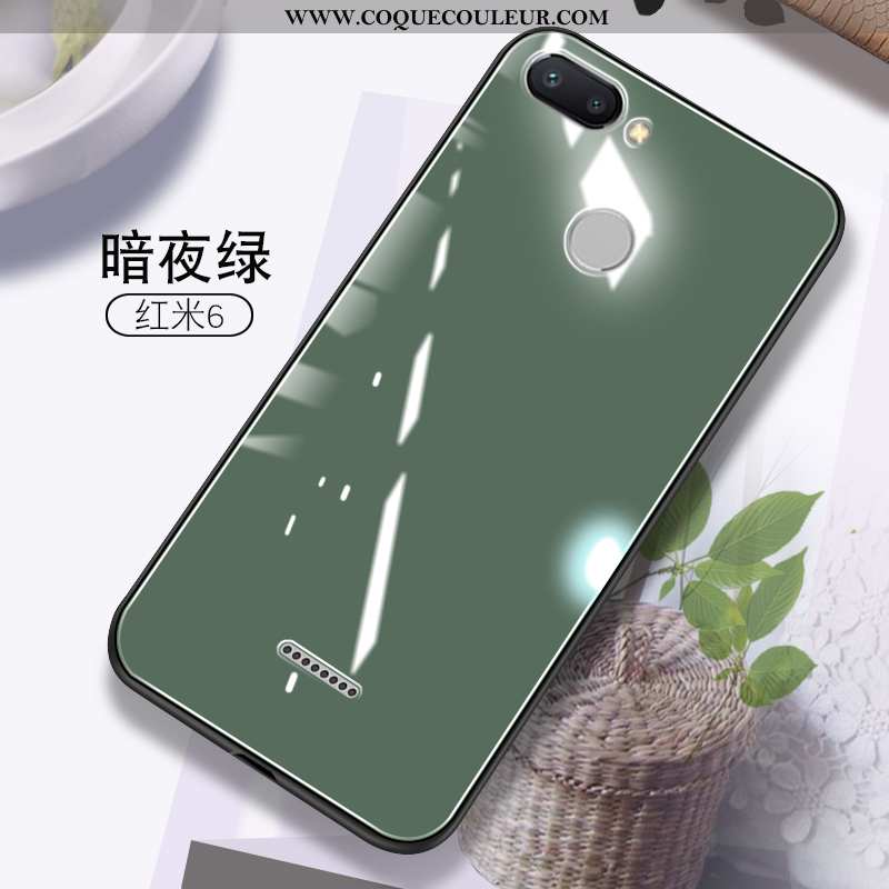 Coque Xiaomi Redmi 6 Tendance Membrane, Housse Xiaomi Redmi 6 Fluide Doux Charmant Orange