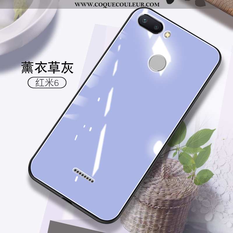 Coque Xiaomi Redmi 6 Tendance Membrane, Housse Xiaomi Redmi 6 Fluide Doux Charmant Orange