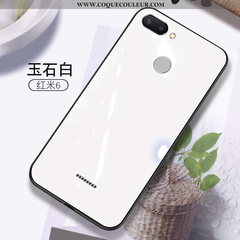 Coque Xiaomi Redmi 6 Tendance Membrane, Housse Xiaomi Redmi 6 Fluide Doux Charmant Orange