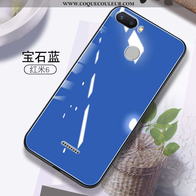 Coque Xiaomi Redmi 6 Tendance Membrane, Housse Xiaomi Redmi 6 Fluide Doux Charmant Orange