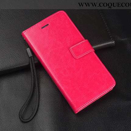 Housse Xiaomi Redmi 6 Fluide Doux Petit Rouge, Étui Xiaomi Redmi 6 Silicone Cuir Rouge