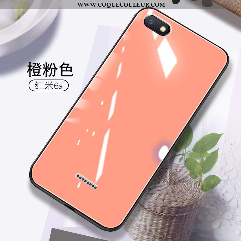 Étui Xiaomi Redmi 6a Fluide Doux Charmant, Coque Xiaomi Redmi 6a Protection Vert Verte