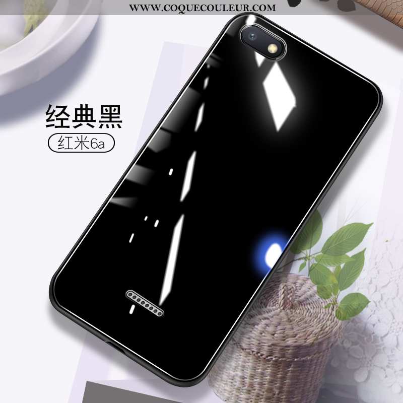 Étui Xiaomi Redmi 6a Fluide Doux Charmant, Coque Xiaomi Redmi 6a Protection Vert Verte