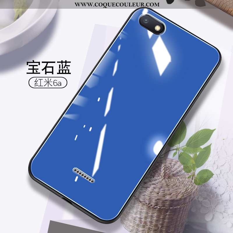 Étui Xiaomi Redmi 6a Fluide Doux Charmant, Coque Xiaomi Redmi 6a Protection Vert Verte