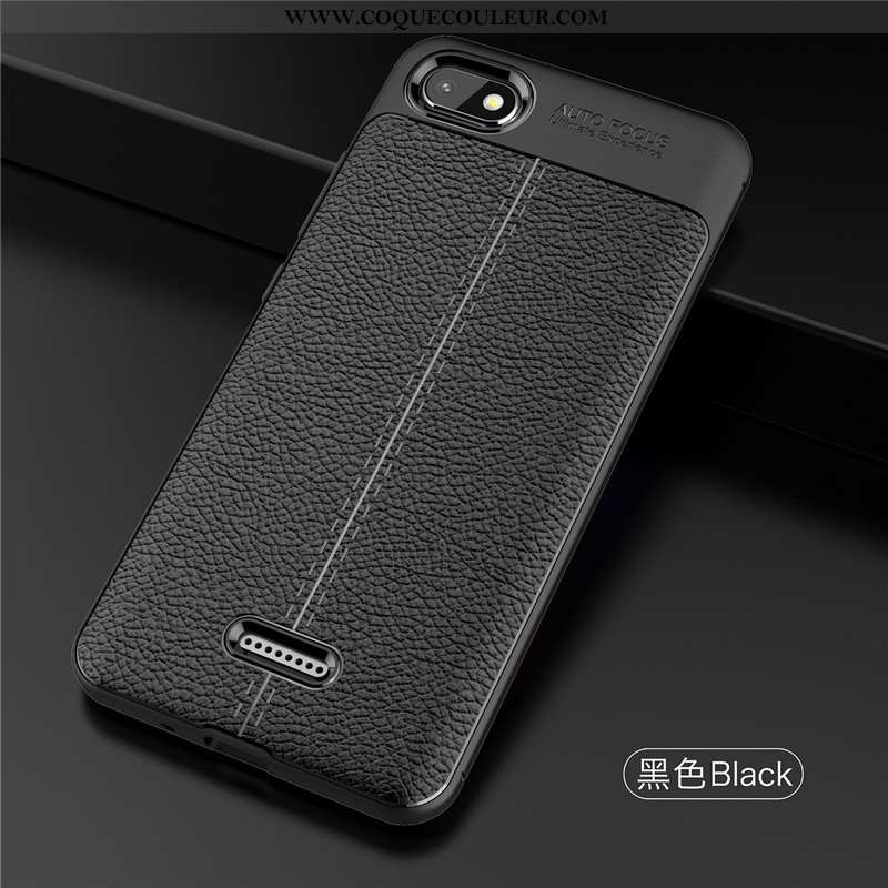 Étui Xiaomi Redmi 6a Cuir Luxe Petit, Coque Xiaomi Redmi 6a Modèle Fleurie Personnalité Rouge