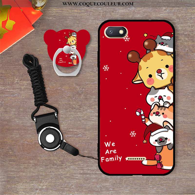 Étui Xiaomi Redmi 6a Fluide Doux Dessin Animé, Coque Xiaomi Redmi 6a Personnalité Tout Compris Blanc