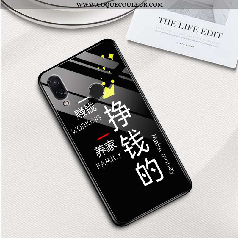 Coque Xiaomi Redmi 7 Légère Protection Incassable, Housse Xiaomi Redmi 7 Silicone Noir