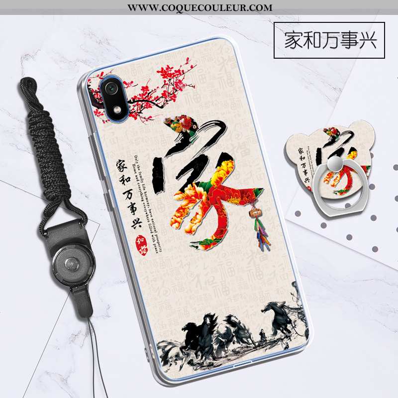 Coque Xiaomi Redmi 7a Personnalité Protection Incassable, Housse Xiaomi Redmi 7a Dessin Animé Étui V