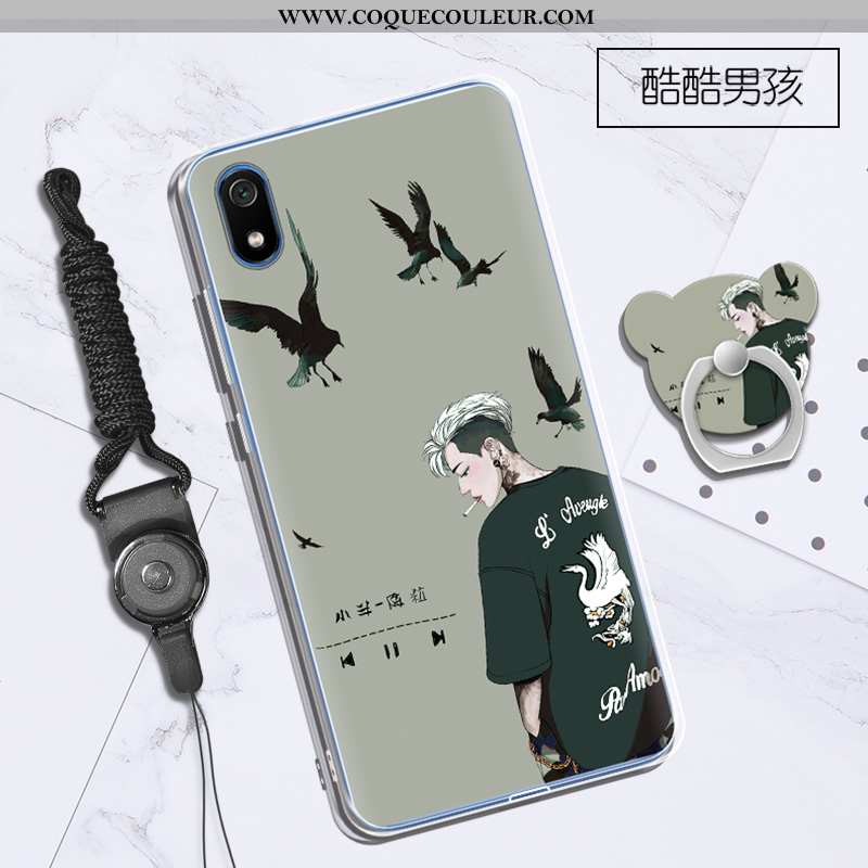 Coque Xiaomi Redmi 7a Personnalité Protection Incassable, Housse Xiaomi Redmi 7a Dessin Animé Étui V