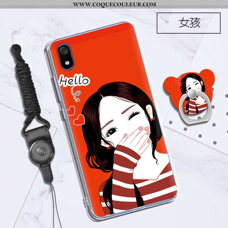 Coque Xiaomi Redmi 7a Personnalité Protection Incassable, Housse Xiaomi Redmi 7a Dessin Animé Étui V