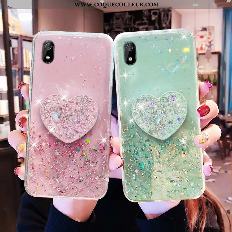 Coque Xiaomi Redmi 7a Tendance Tout Compris Personnalité, Housse Xiaomi Redmi 7a Fluide Doux Vert Ve