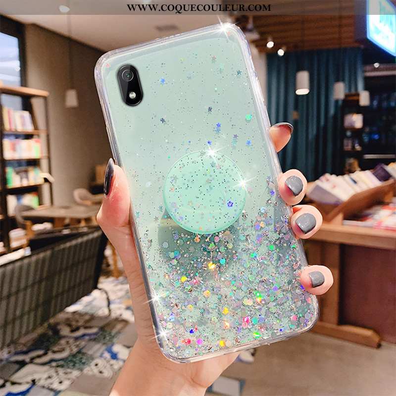 Coque Xiaomi Redmi 7a Tendance Tout Compris Personnalité, Housse Xiaomi Redmi 7a Fluide Doux Vert Ve