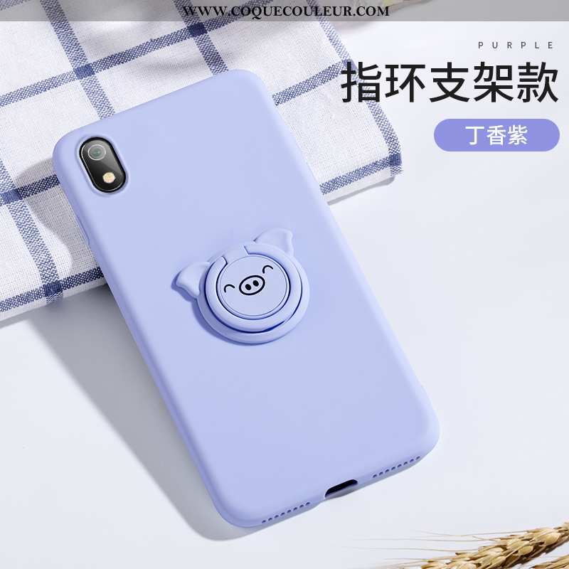 Housse Xiaomi Redmi 7a Silicone À Bord Tendance, Étui Xiaomi Redmi 7a Protection Fluide Doux Verte