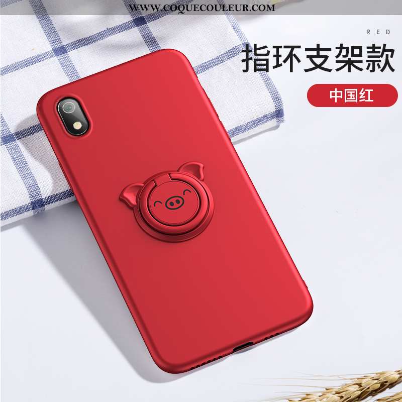 Housse Xiaomi Redmi 7a Silicone À Bord Tendance, Étui Xiaomi Redmi 7a Protection Fluide Doux Verte