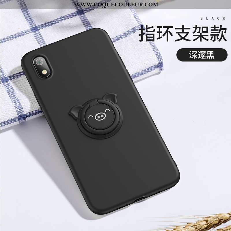 Housse Xiaomi Redmi 7a Silicone À Bord Tendance, Étui Xiaomi Redmi 7a Protection Fluide Doux Verte